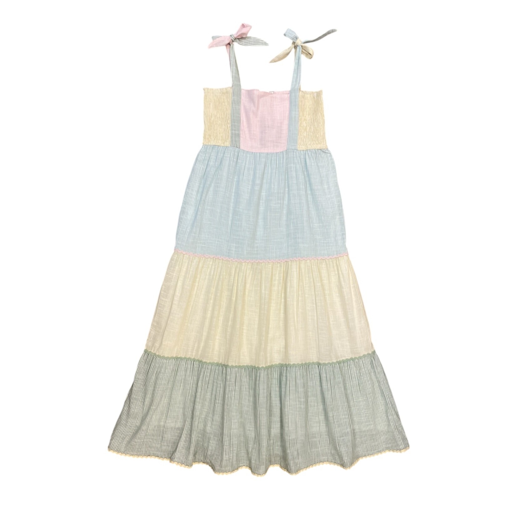 Yo Baby Pastel Ric Rac Mommy Dress