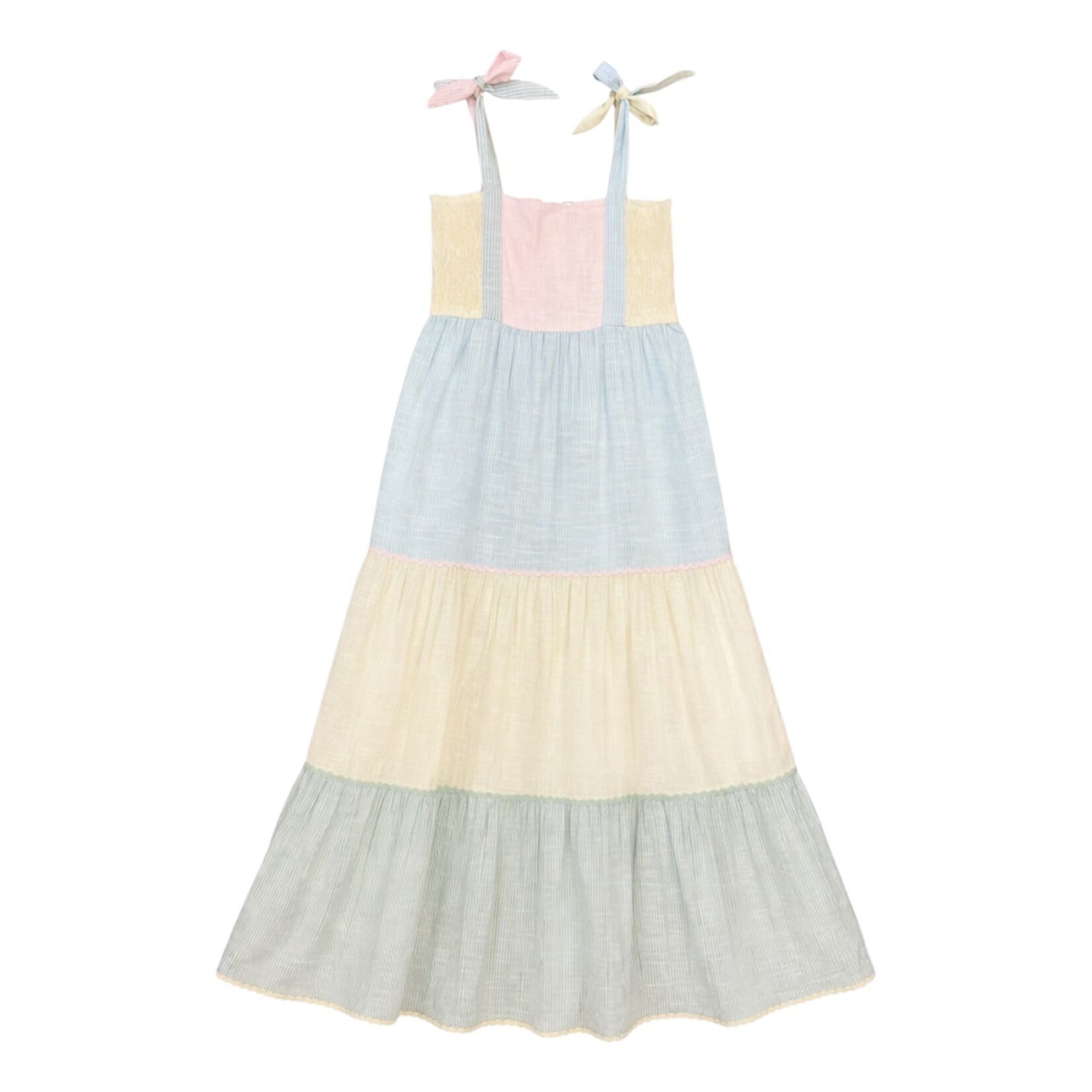 Yo Baby Pastel Ric Rac Mommy Dress