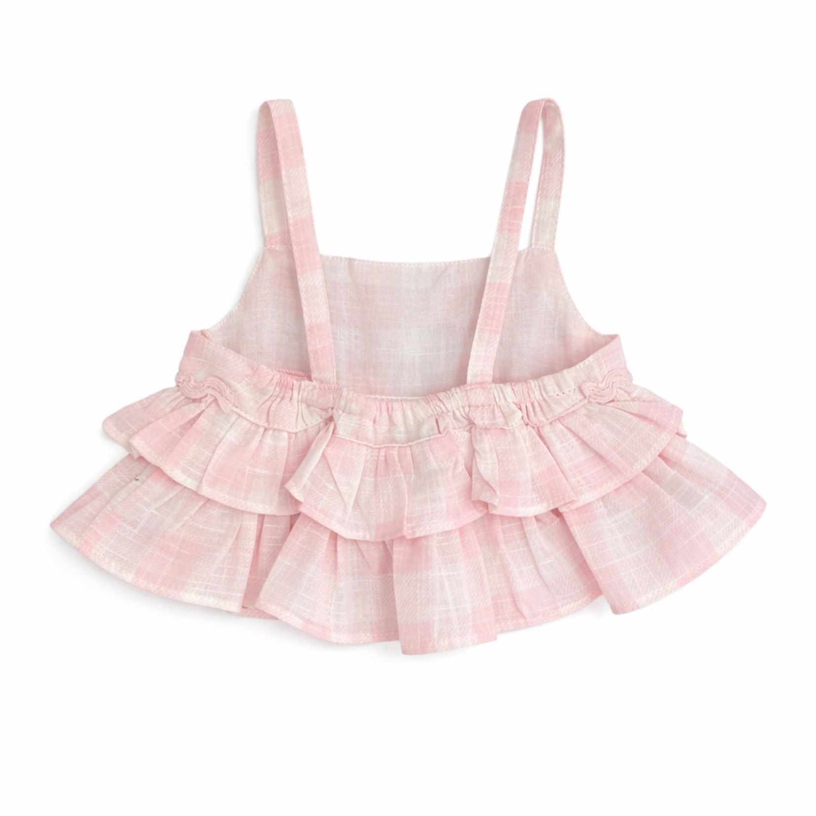 Yo Baby Pink Check Diaper Se