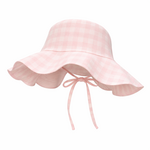 Yo Baby Pink Check Hat
