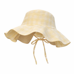 Yo Baby Yellow Check Hat