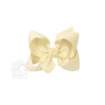 4.5" Grosgrain Bow - Buttermilk Yellow