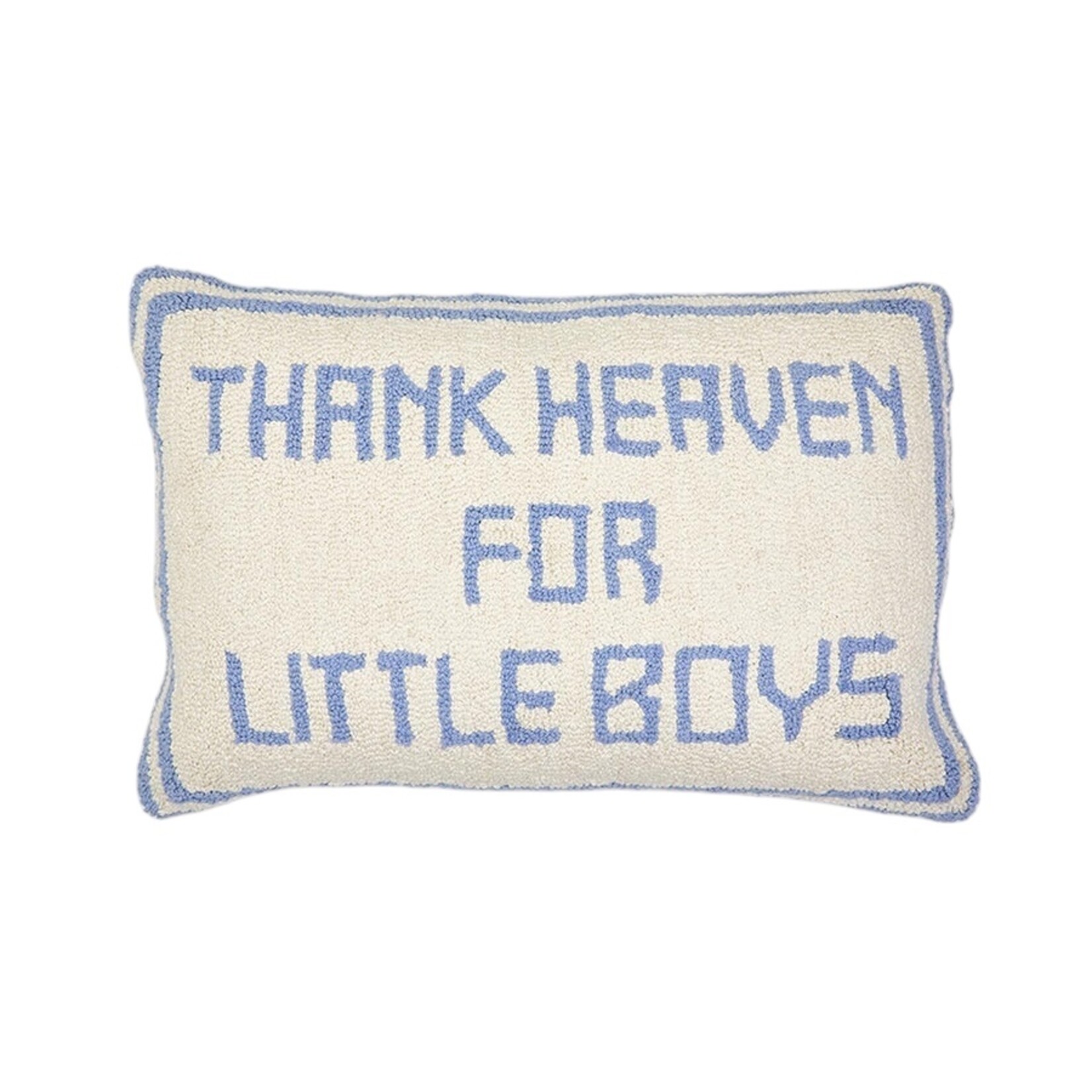 Cupcakes & Cartwheels Thank Heaven for Little Boys Throw Pillow