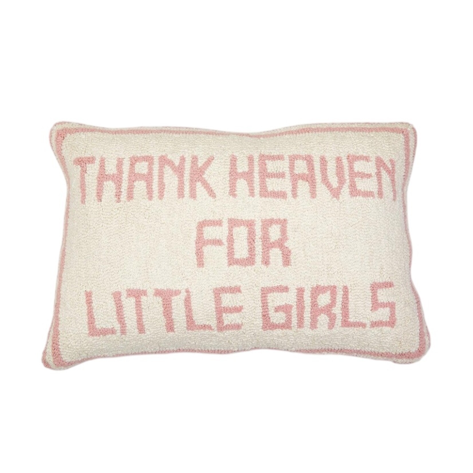 Cupcakes & Cartwheels Thank Heaven for Little Girls Throw Pillow