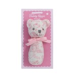 Cupcakes & Cartwheels Animal Toile Pink Rattle