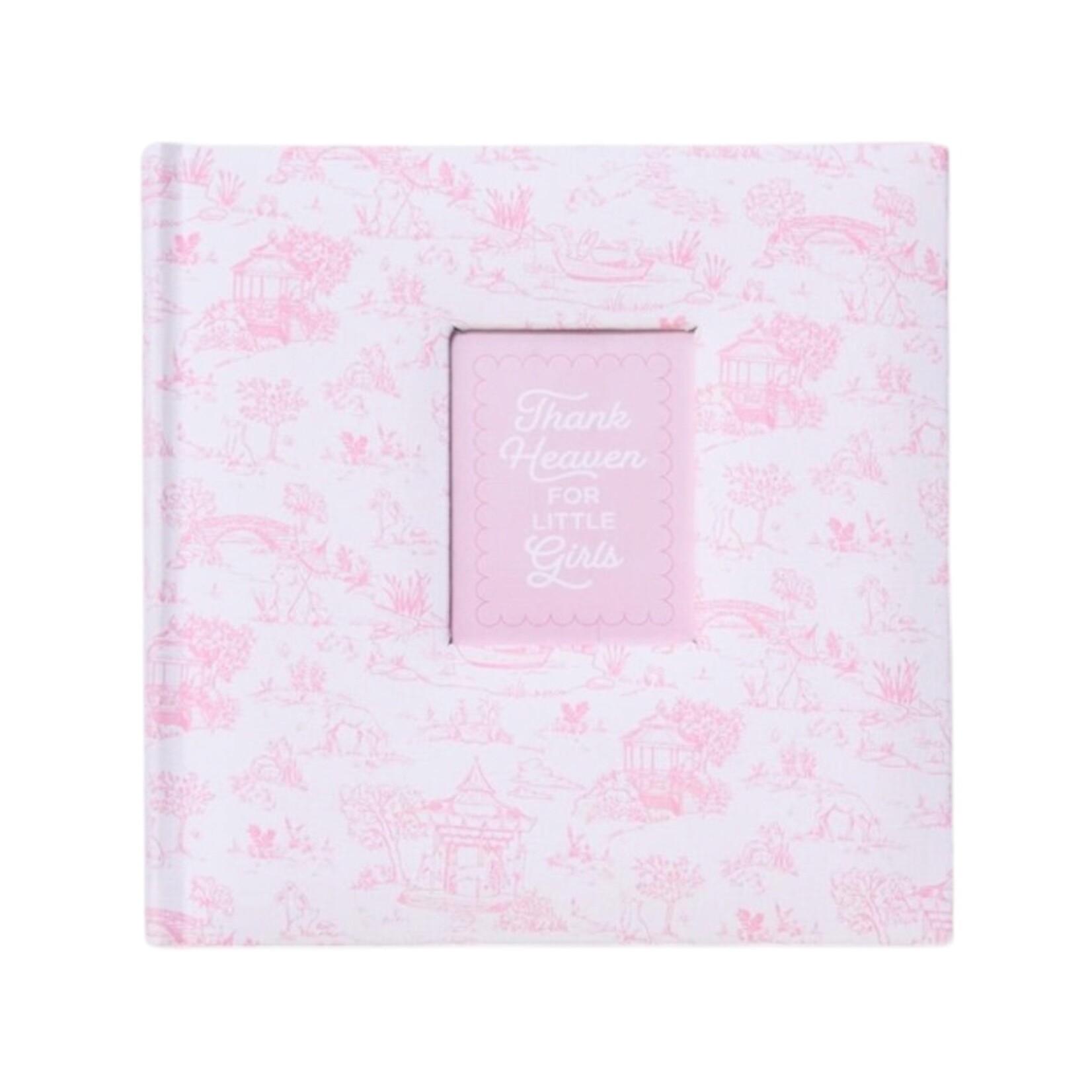 Cupcakes & Cartwheels Animal Toile Pink Photo Album