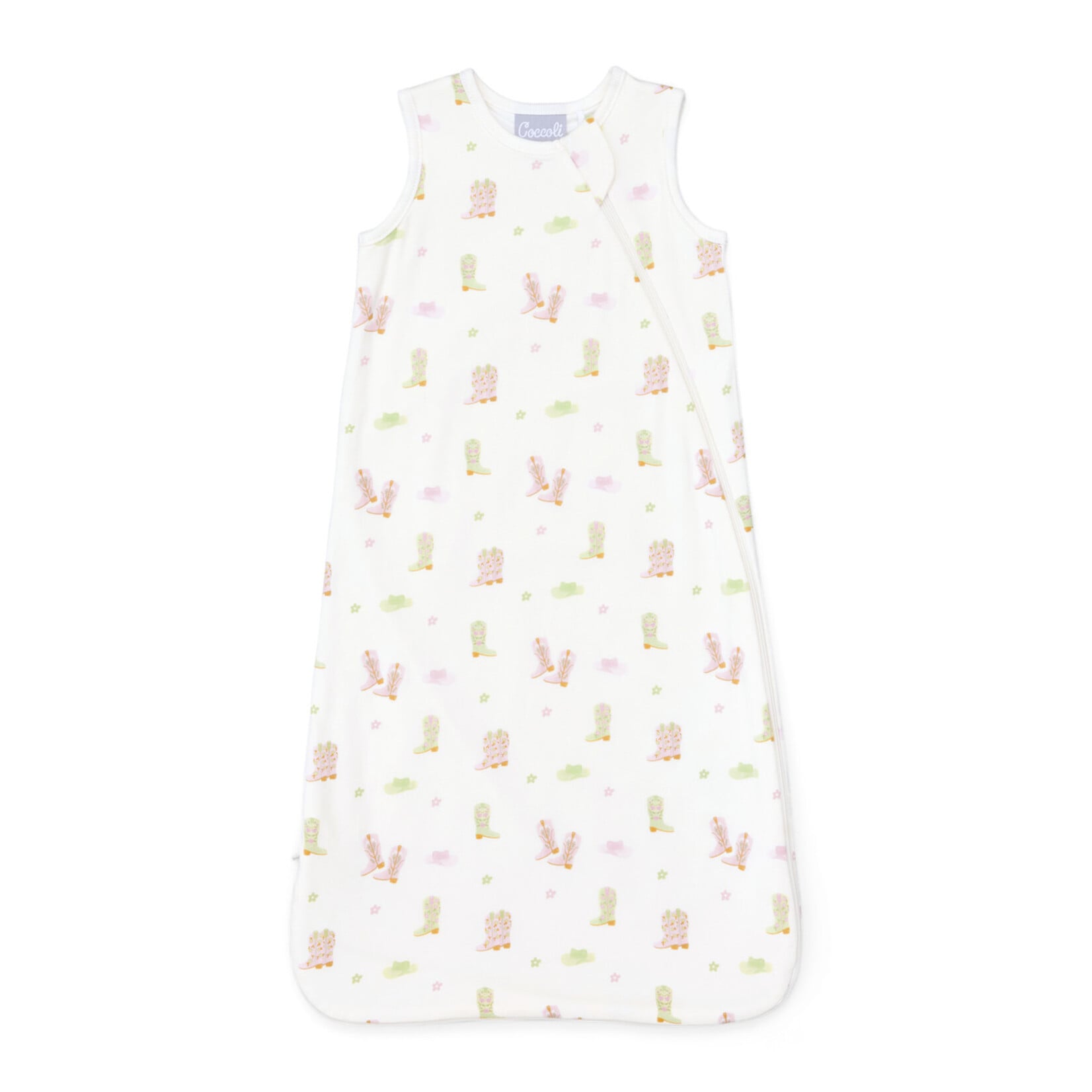 Coccoli Floral Boots 1.5 TOGS Sleepsack (Size NB-9M)