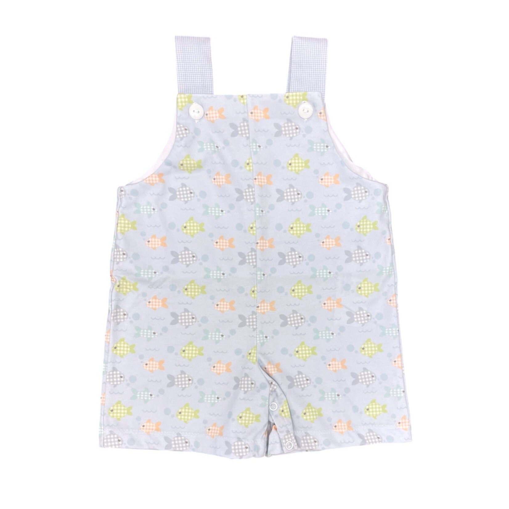 Alex & Nicole Little Gingham Fish Jon Jon