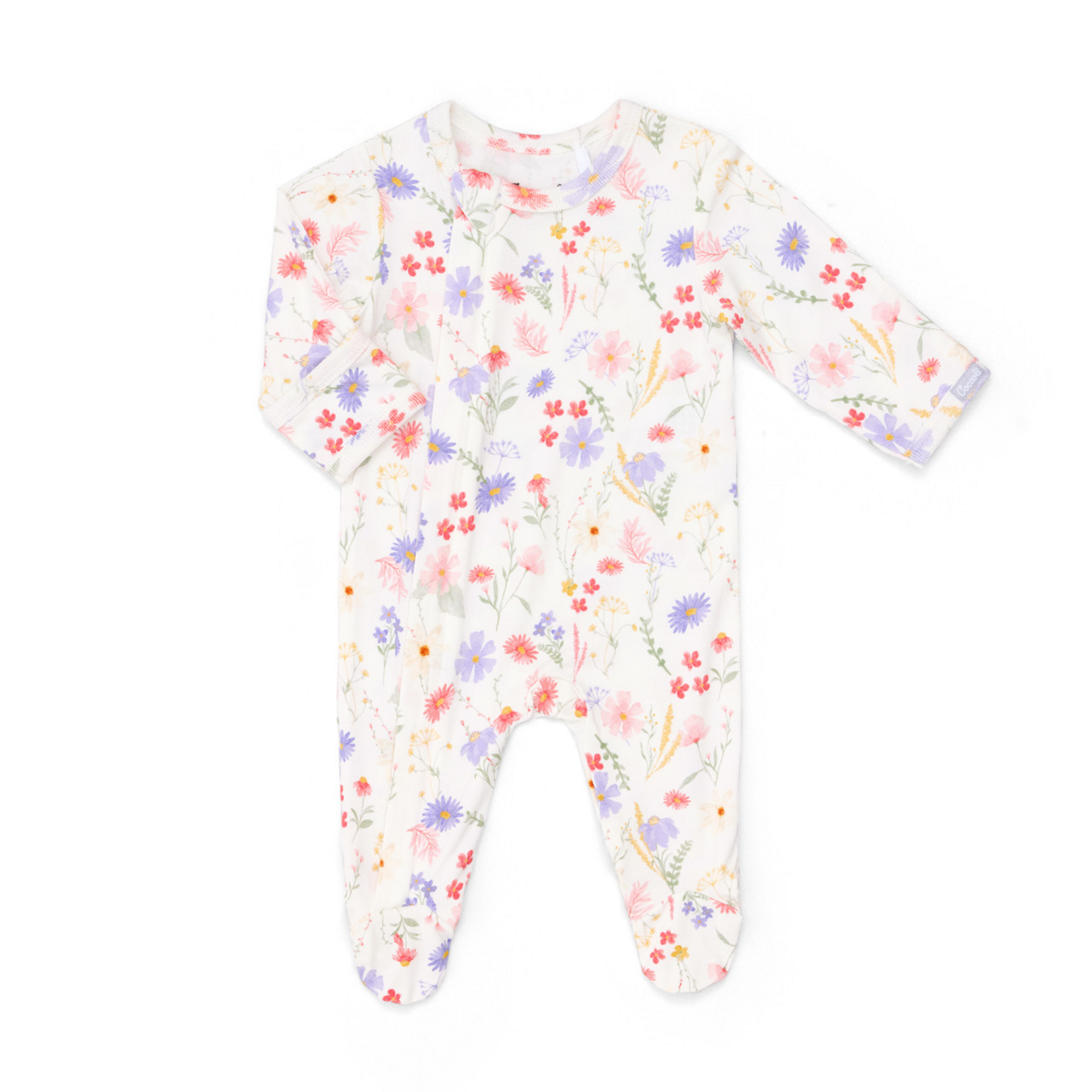 Coccoli Wildflower Bamboo Footie