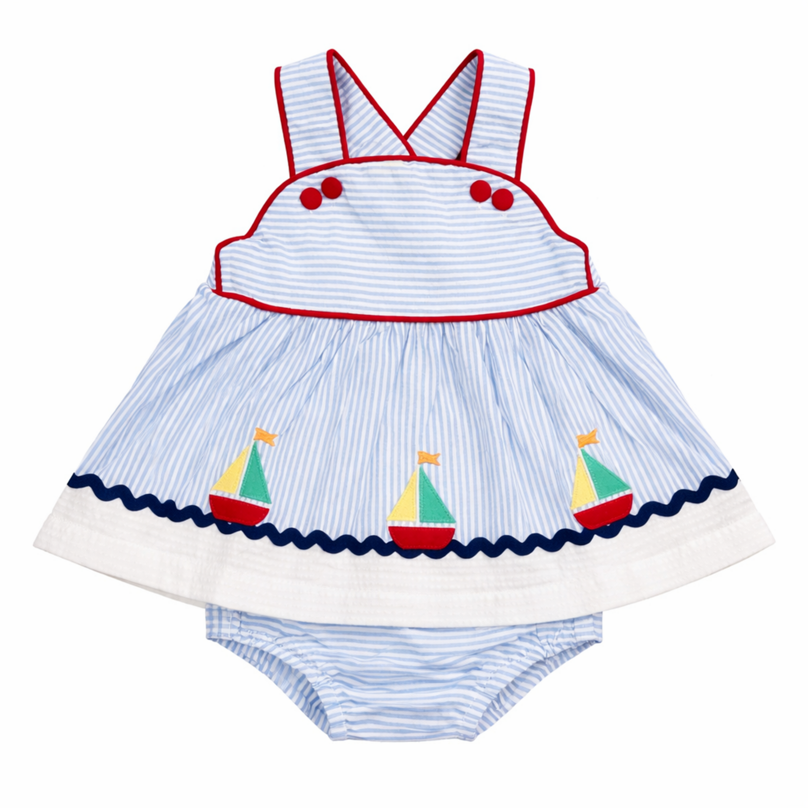 Banana Split Sailboat Bloomer Set