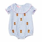 My Little Hoppers Embroidered Golden Doodle Ruffle Bubble