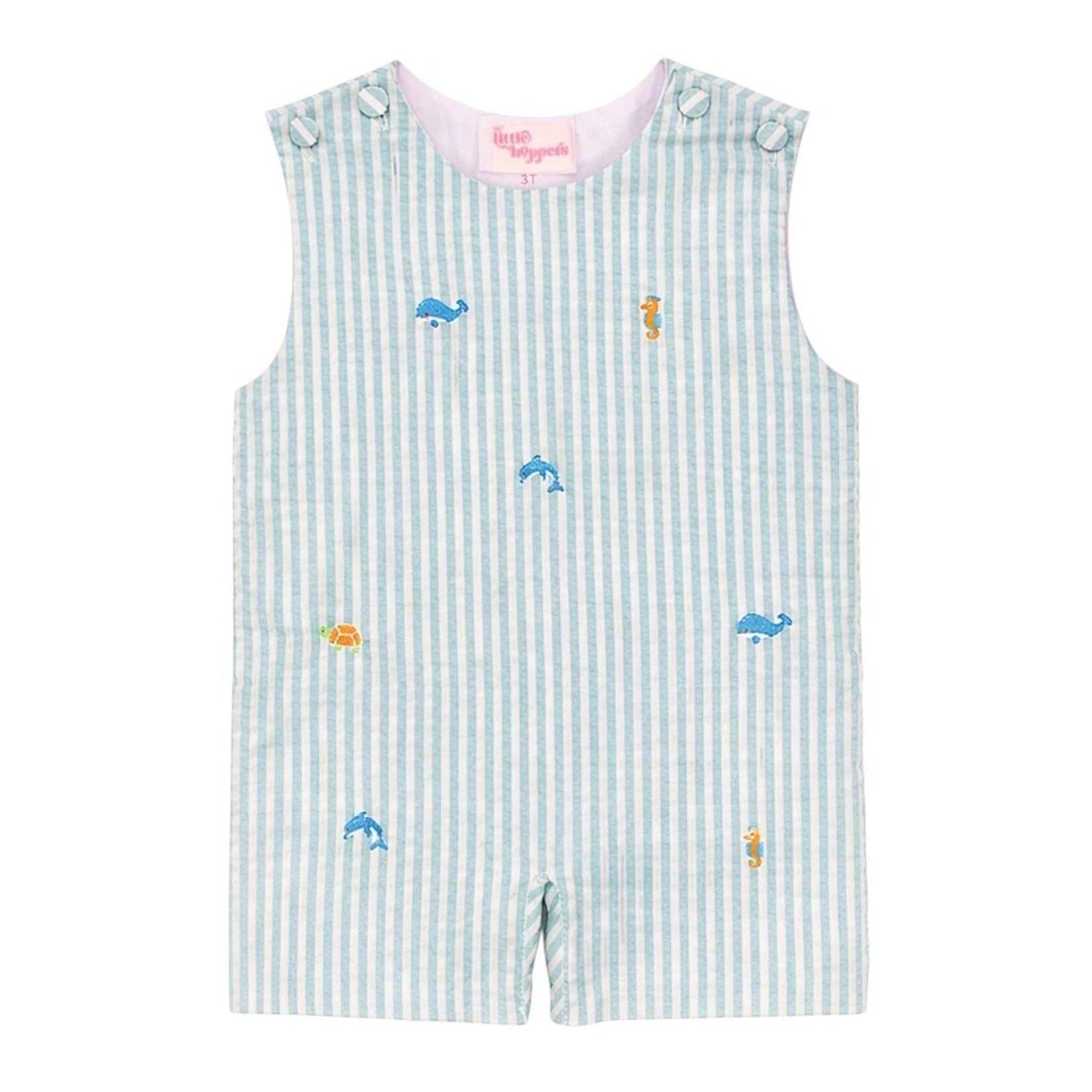 My Little Hoppers Embroidered Under The Sea Jon Jon