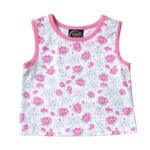 Emma Jean Spring Floral Athletic Tank