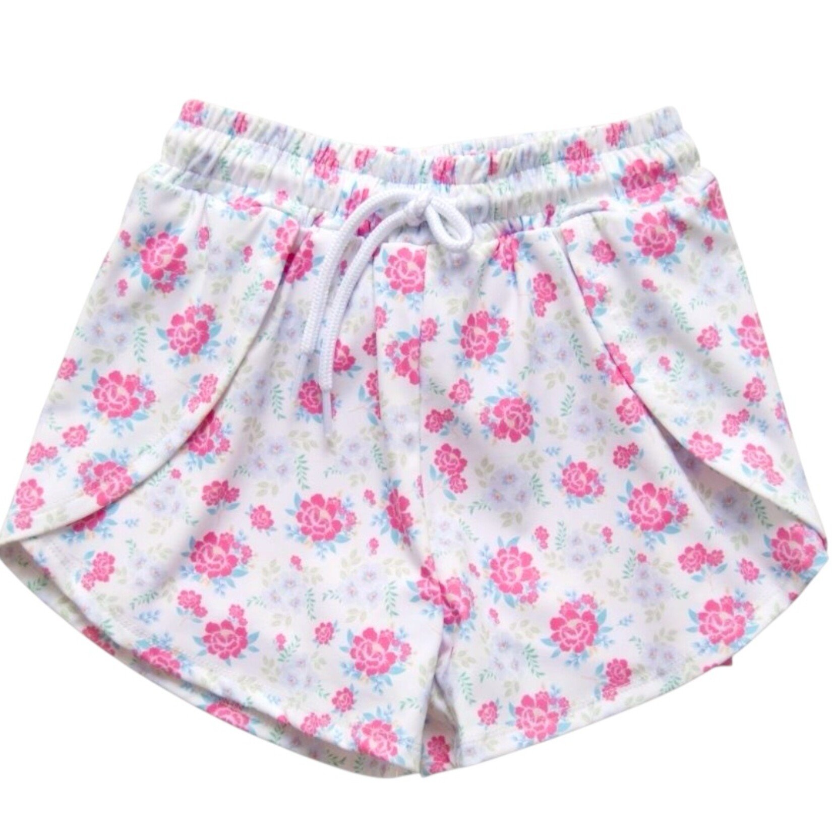 Emma Jean Spring Floral Athletic Butterfly Shorts