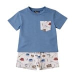 Emma Jean Gone Fishing Boys Short Set