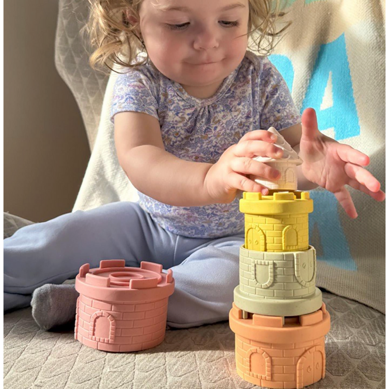 Cupcakes & Cartwheels Silicone Castle Stackers