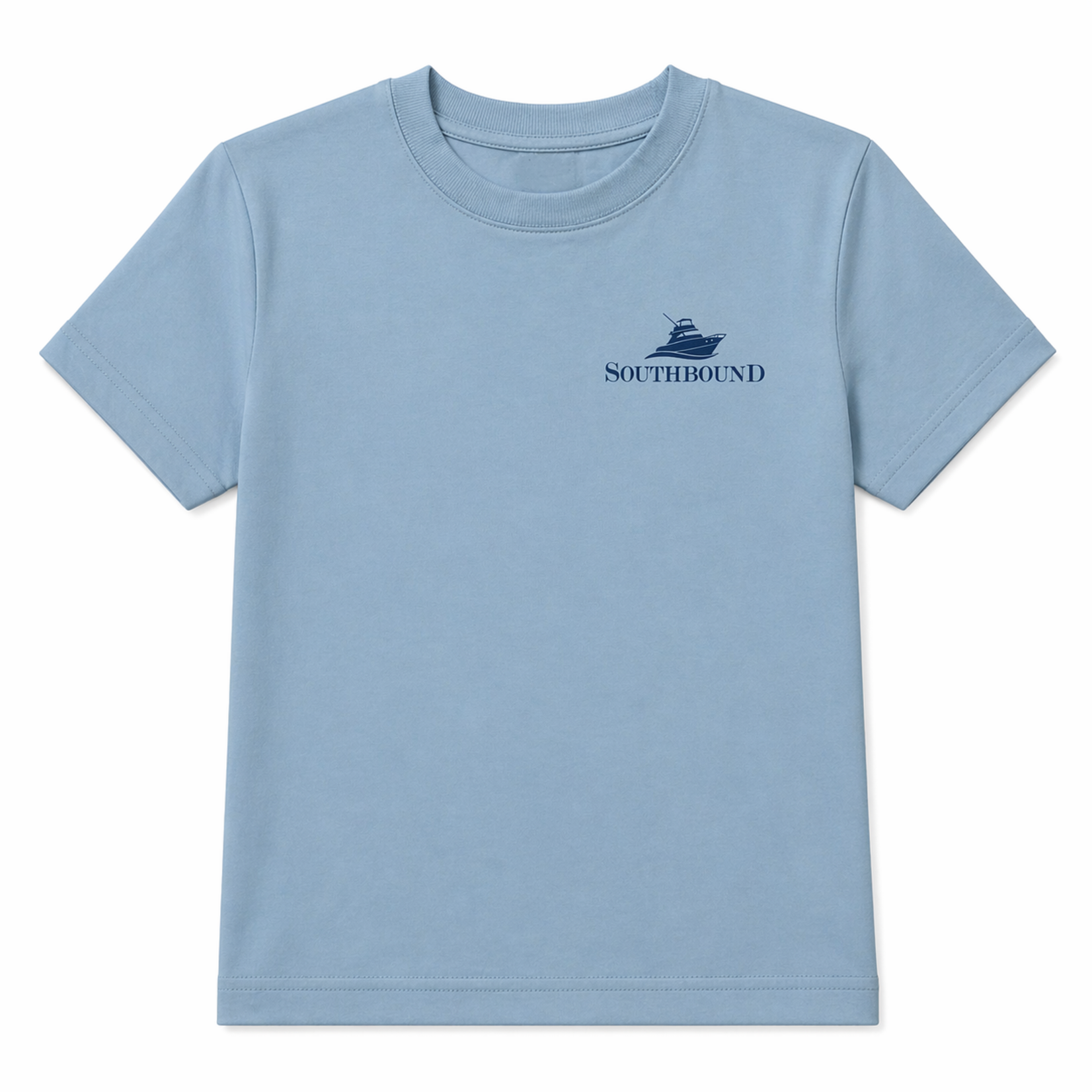 SouthBound Stripe Fish Performance Tee