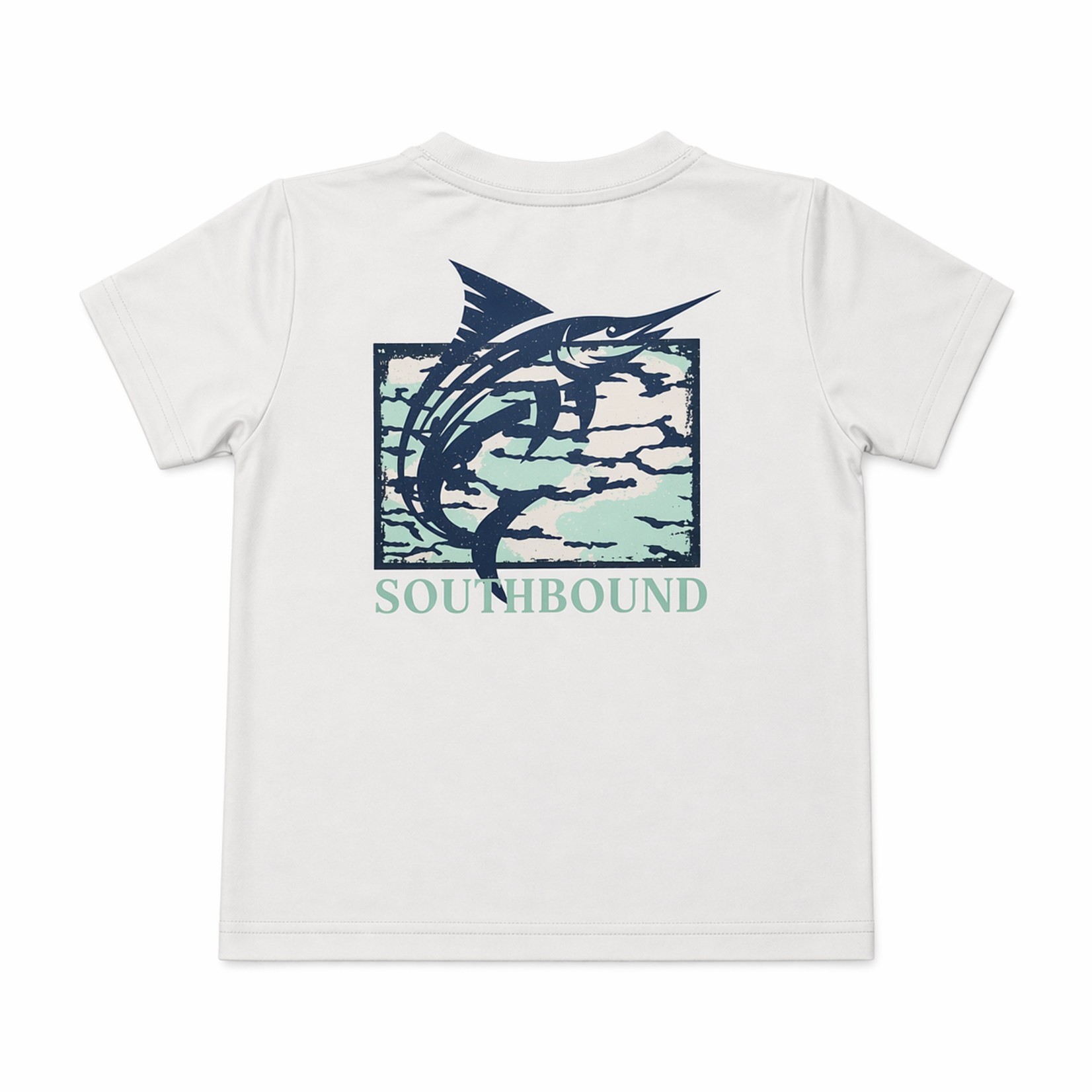SouthBound Camo Fish Performance Tee