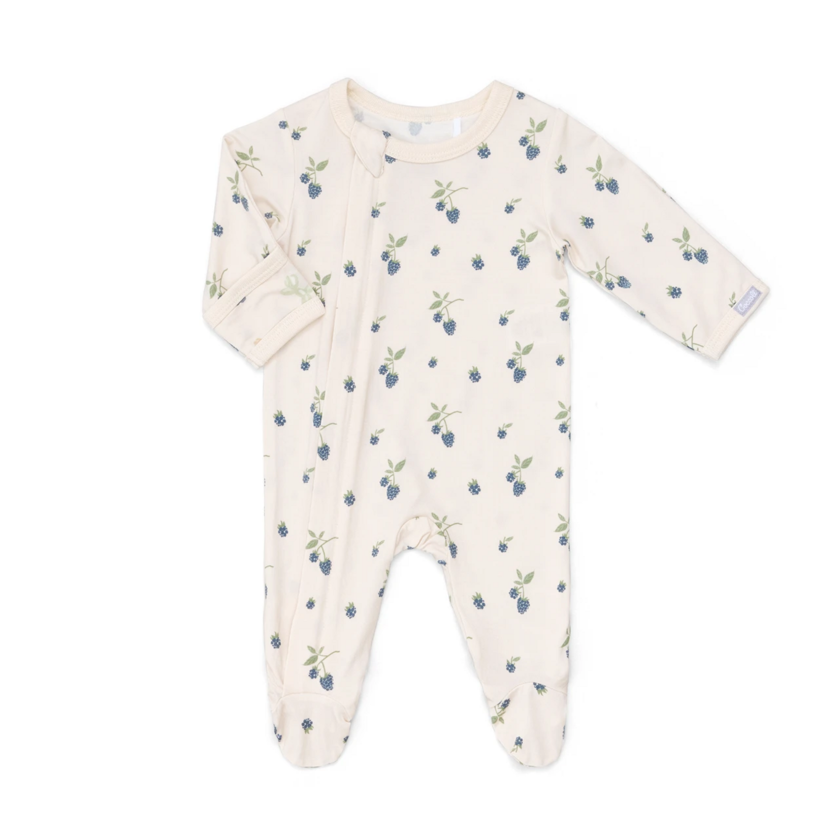 Coccoli Blackberry Bamboo Footie
