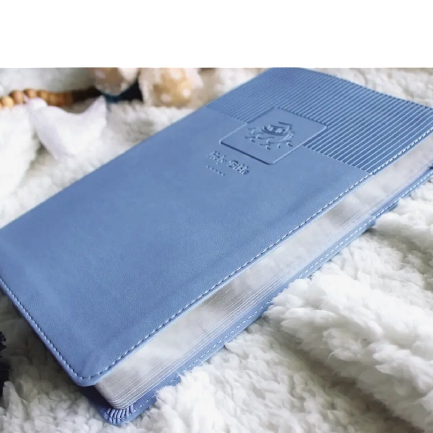 Zonder Kids NIV Baby Gift Bible Leathersoft Blue