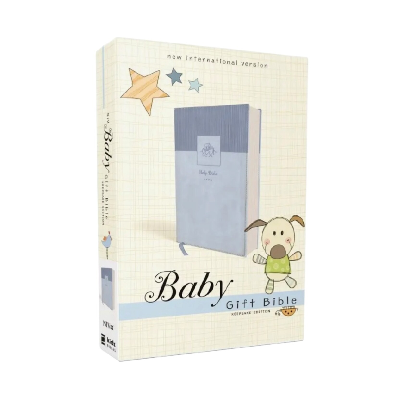 Zonder Kids NIV Baby Gift Bible Leathersoft Blue