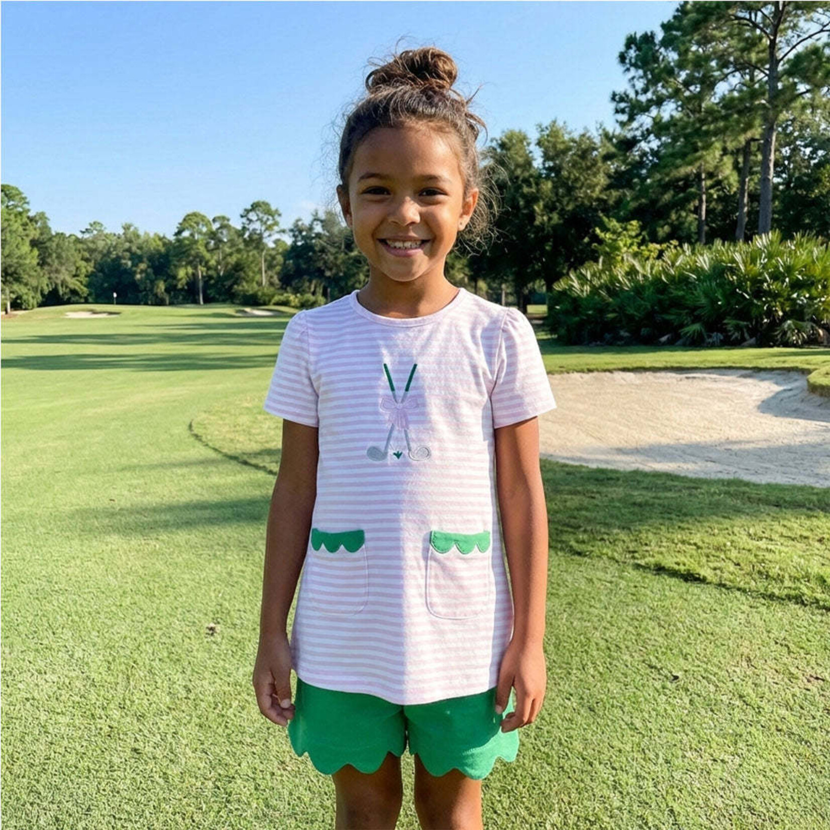 Ishtex Golf Club Girl Short Set