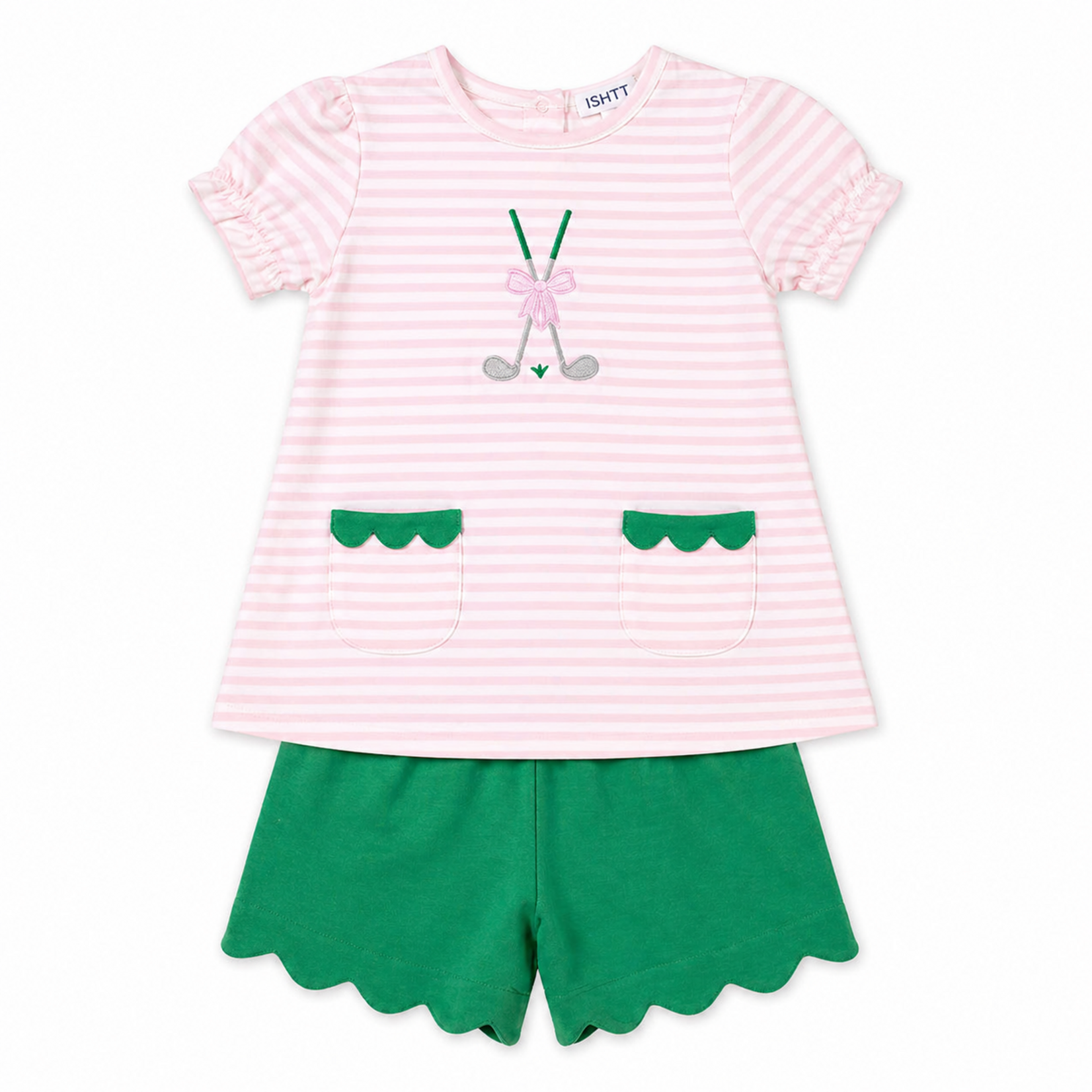 Ishtex Golf Club Girl Short Set