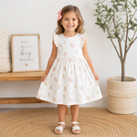 Coccoli Floral Cowgirl Boots Bamboo Dress
