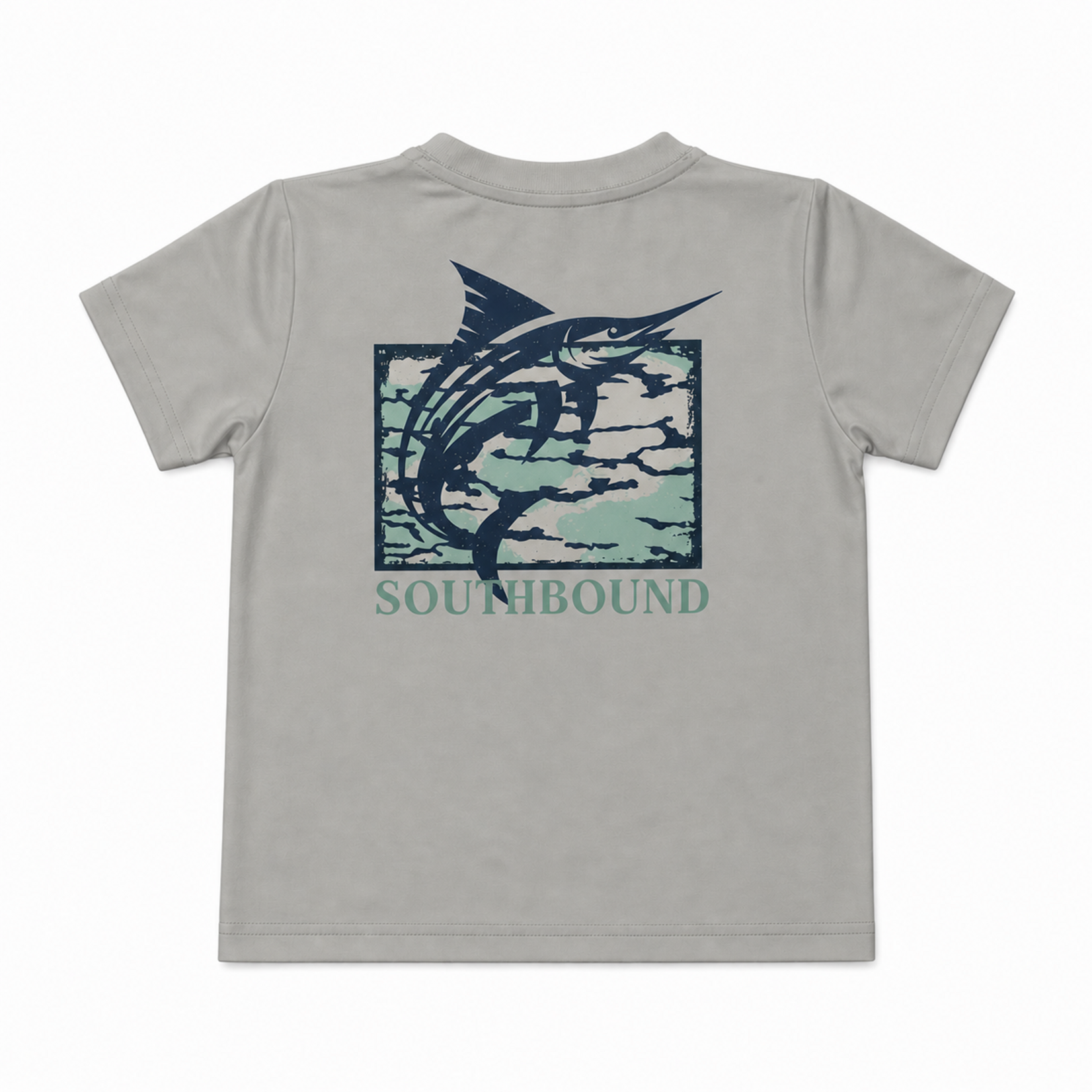 SouthBound Camo Fish Performance Tee