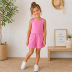 Emma Jean Pink Layla Athletic Romper