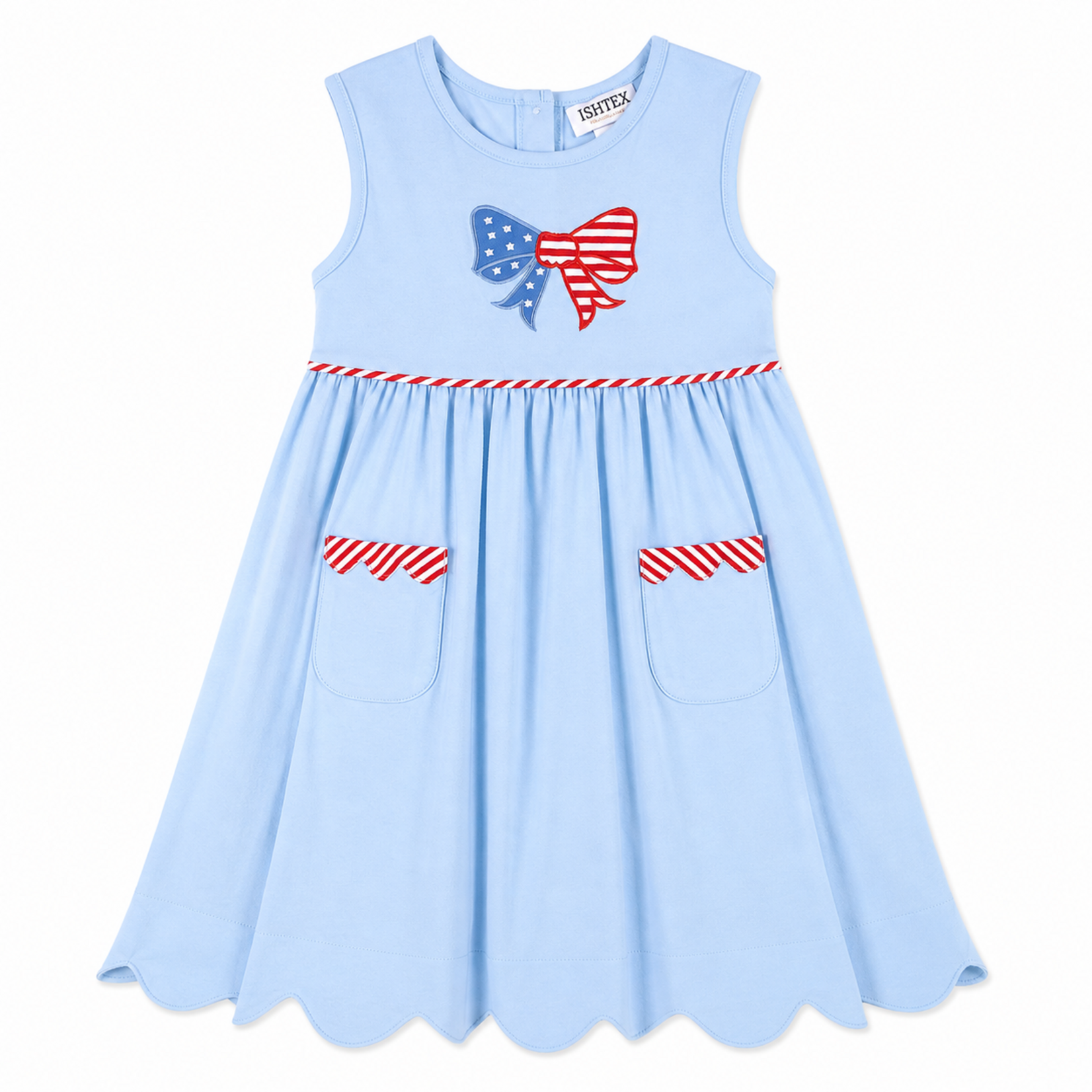 Ishtex Red White & Bows Dress
