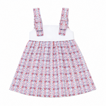 Sweet Dreams Patriotic Print Bow Dress