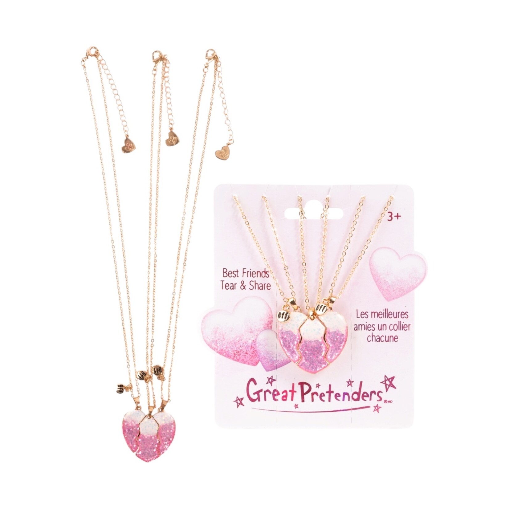 Great Pretenders Besties Era Tear & Share Necklaces
