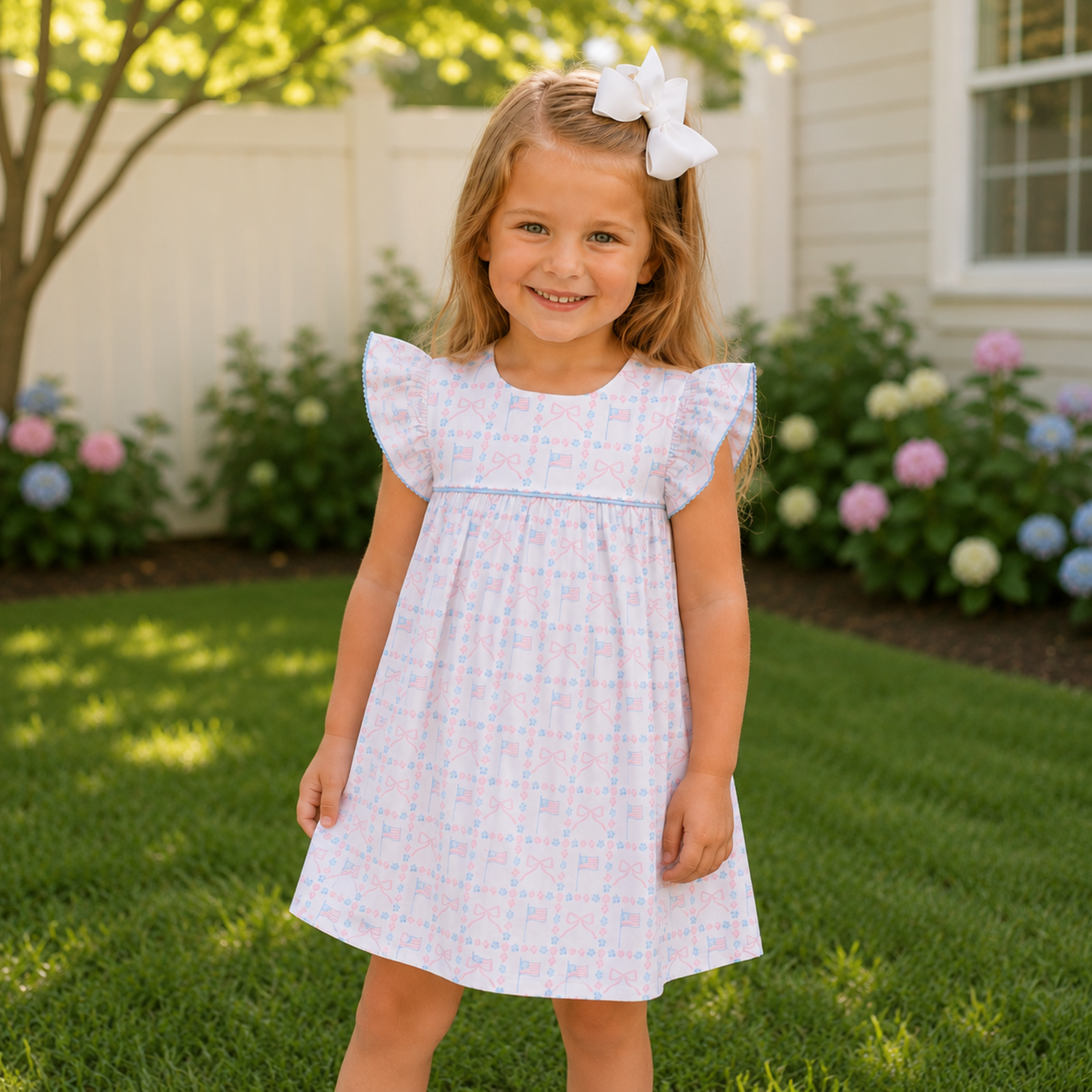Sweet Liberty Twirl Dress