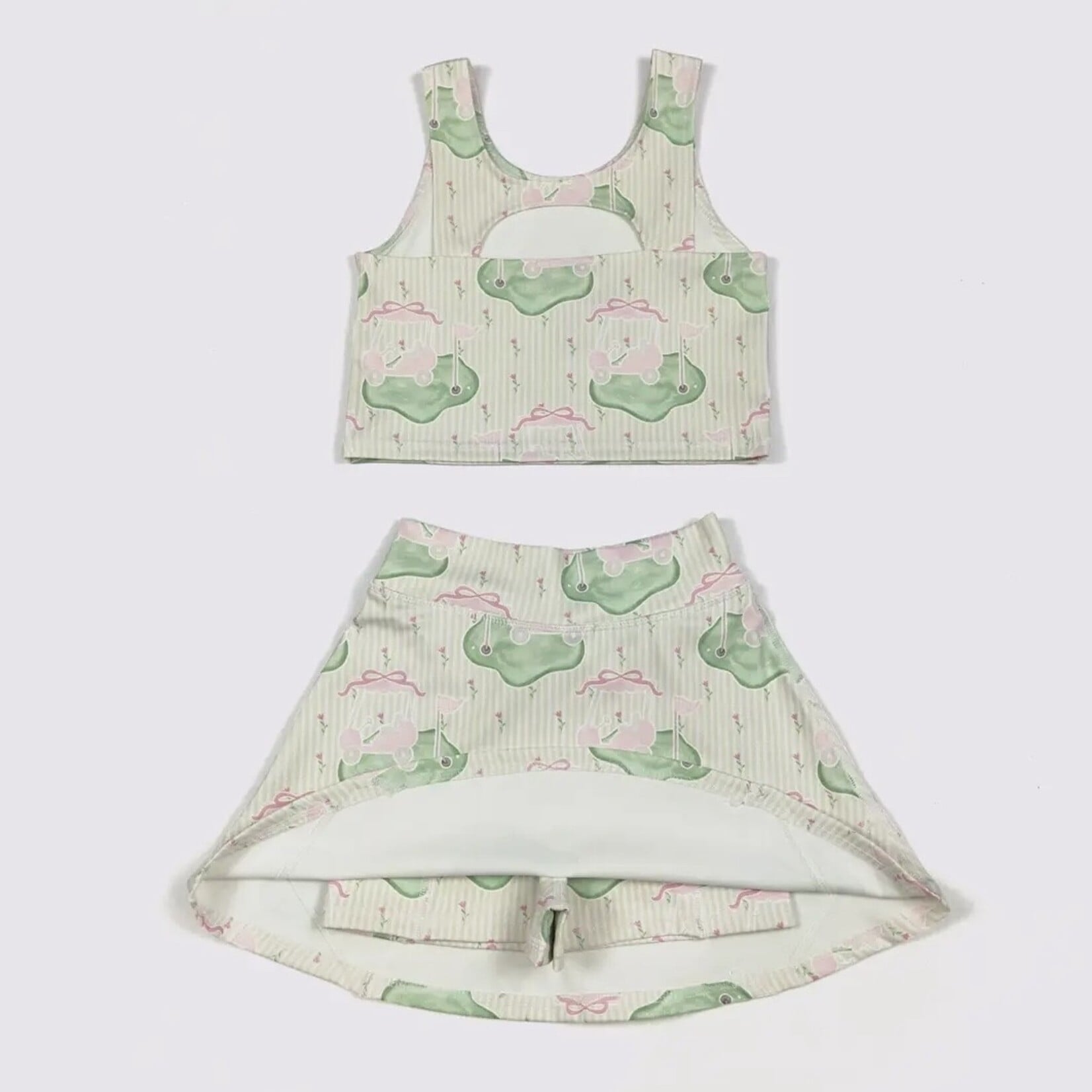 Clover Cottage Golf Green Skort Set