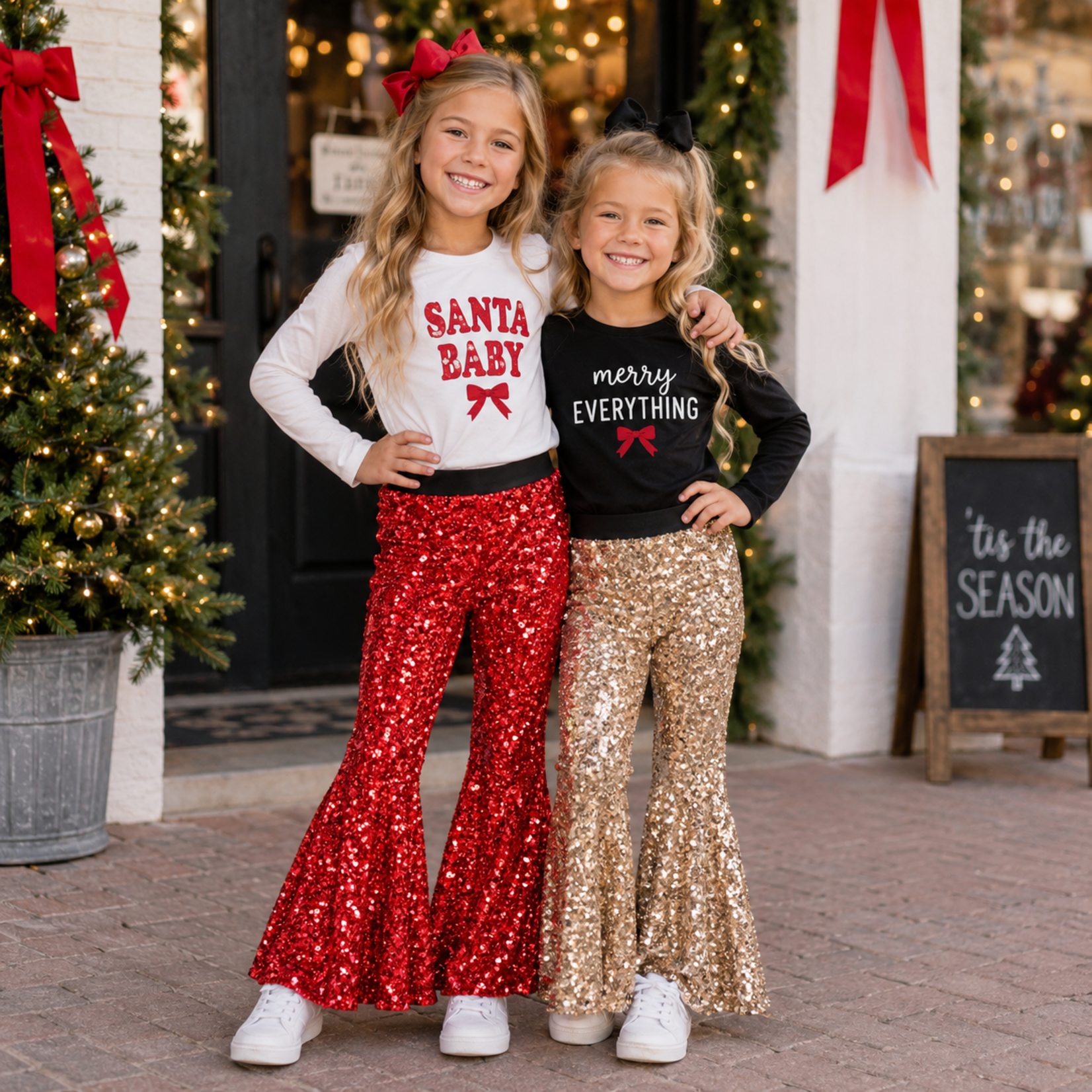 ML Kids Sequin Bell Leggings