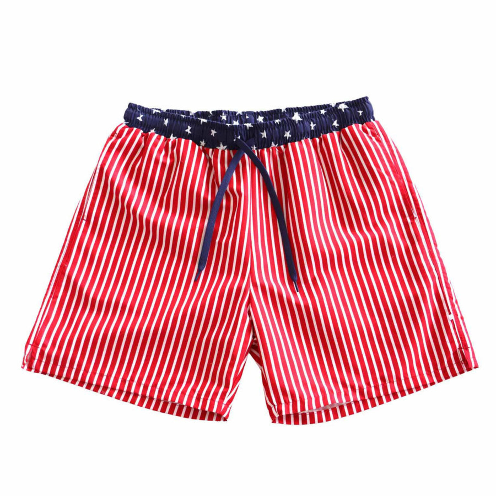 Caden Lane Men's Stars & Stripes Swim Trunks