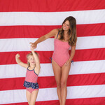 Caden Lane Women's Stars & Stripes Swimsuit (In-Store Only)