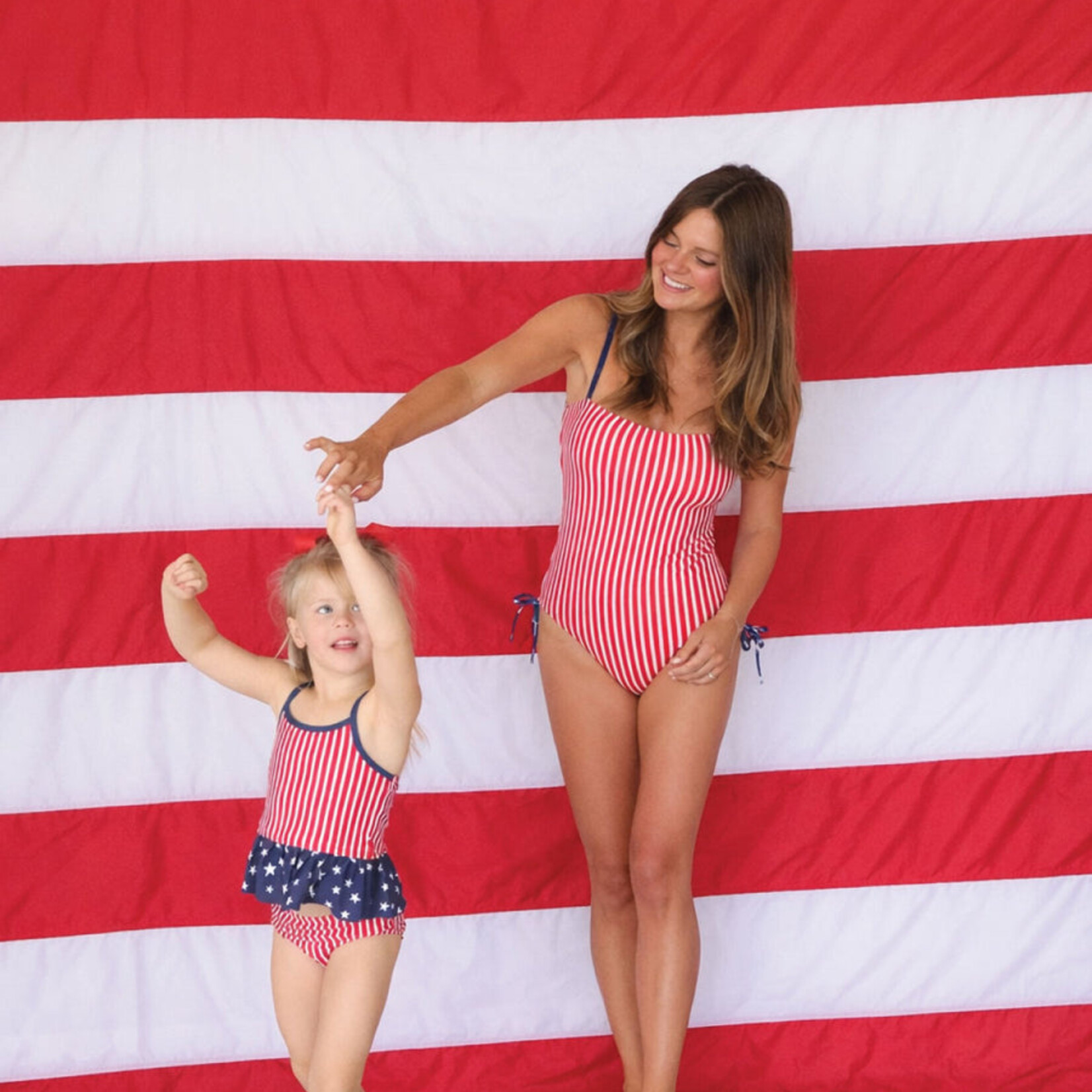 Caden Lane Women's Stars & Stripes Swimsuit