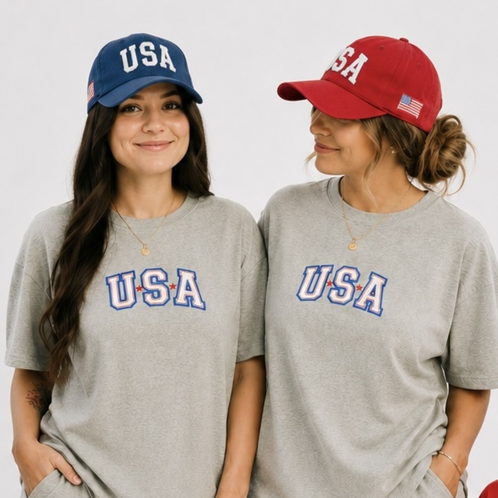 SpearmintLOVE USA Adult Vintage Ball Cap