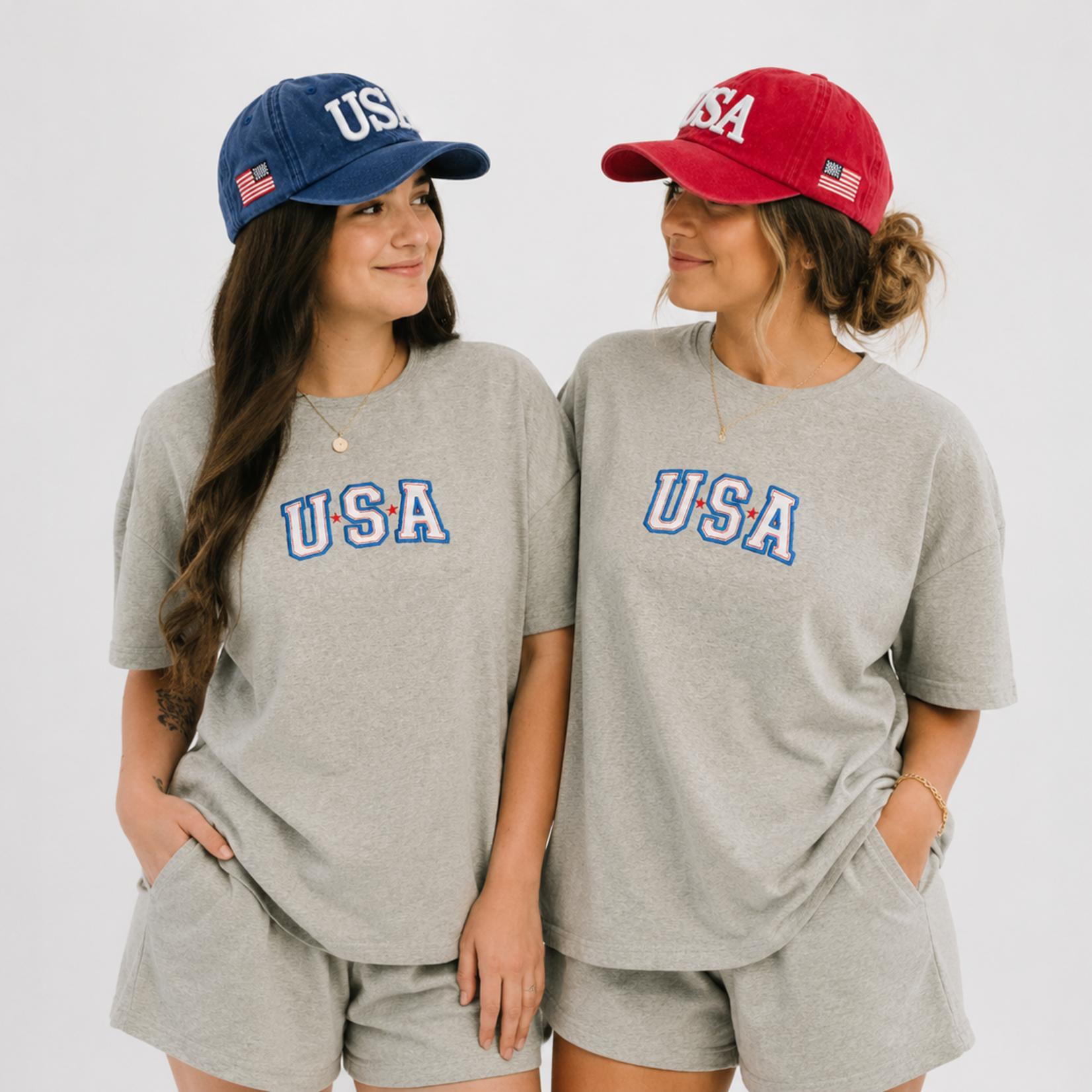 SpearmintLOVE USA Adult Vintage Ball Cap