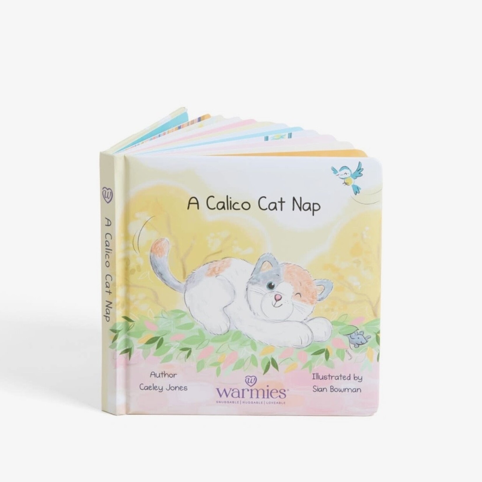 Warmies Calico Cat Board Book