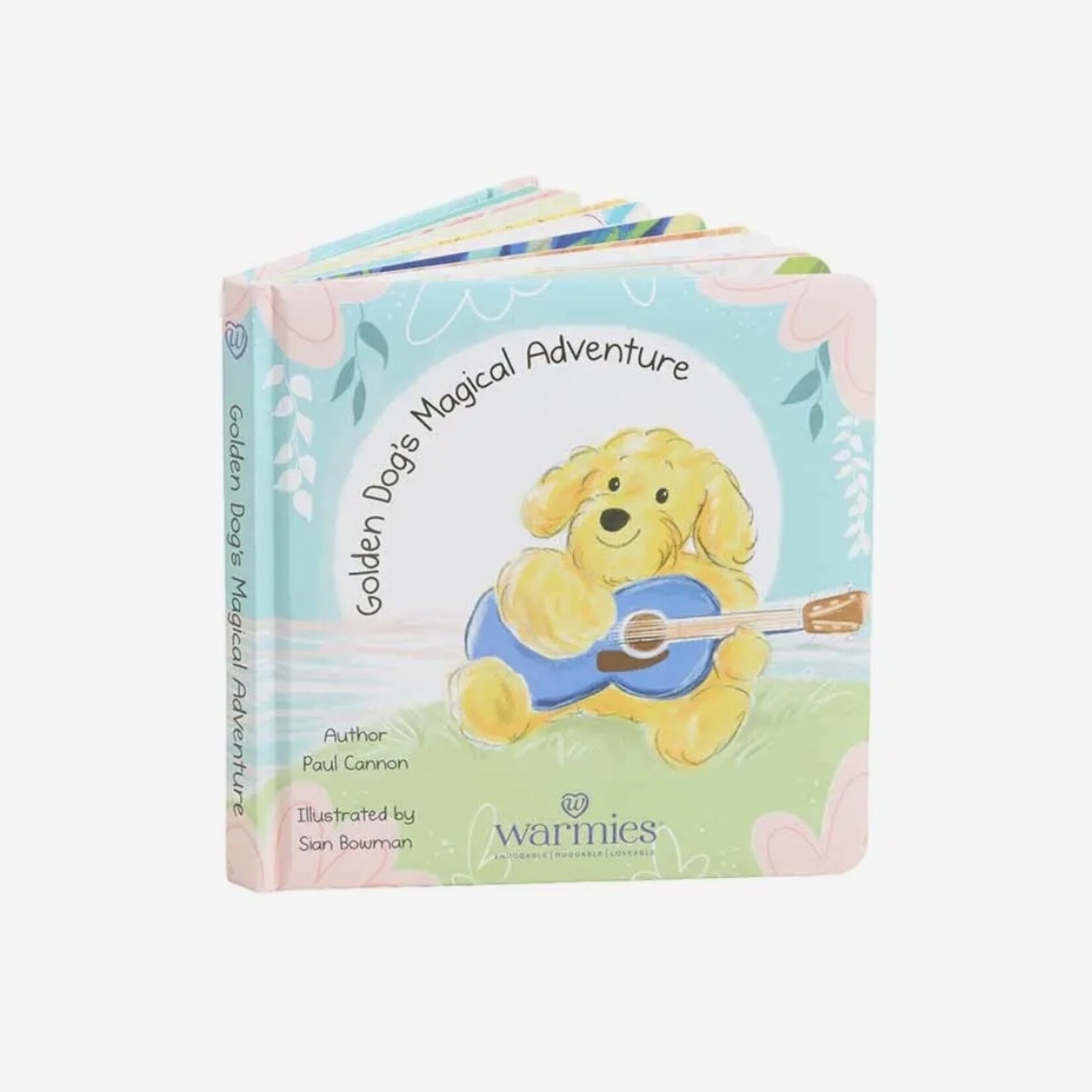 Warmies Golden Dog Board Book