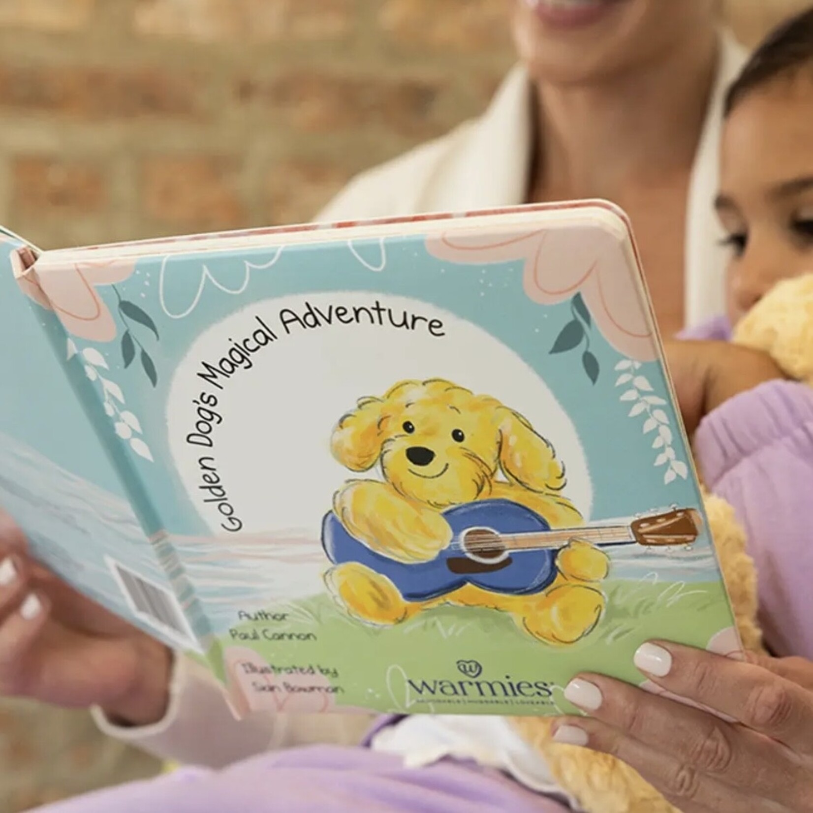 Warmies Golden Dog Board Book