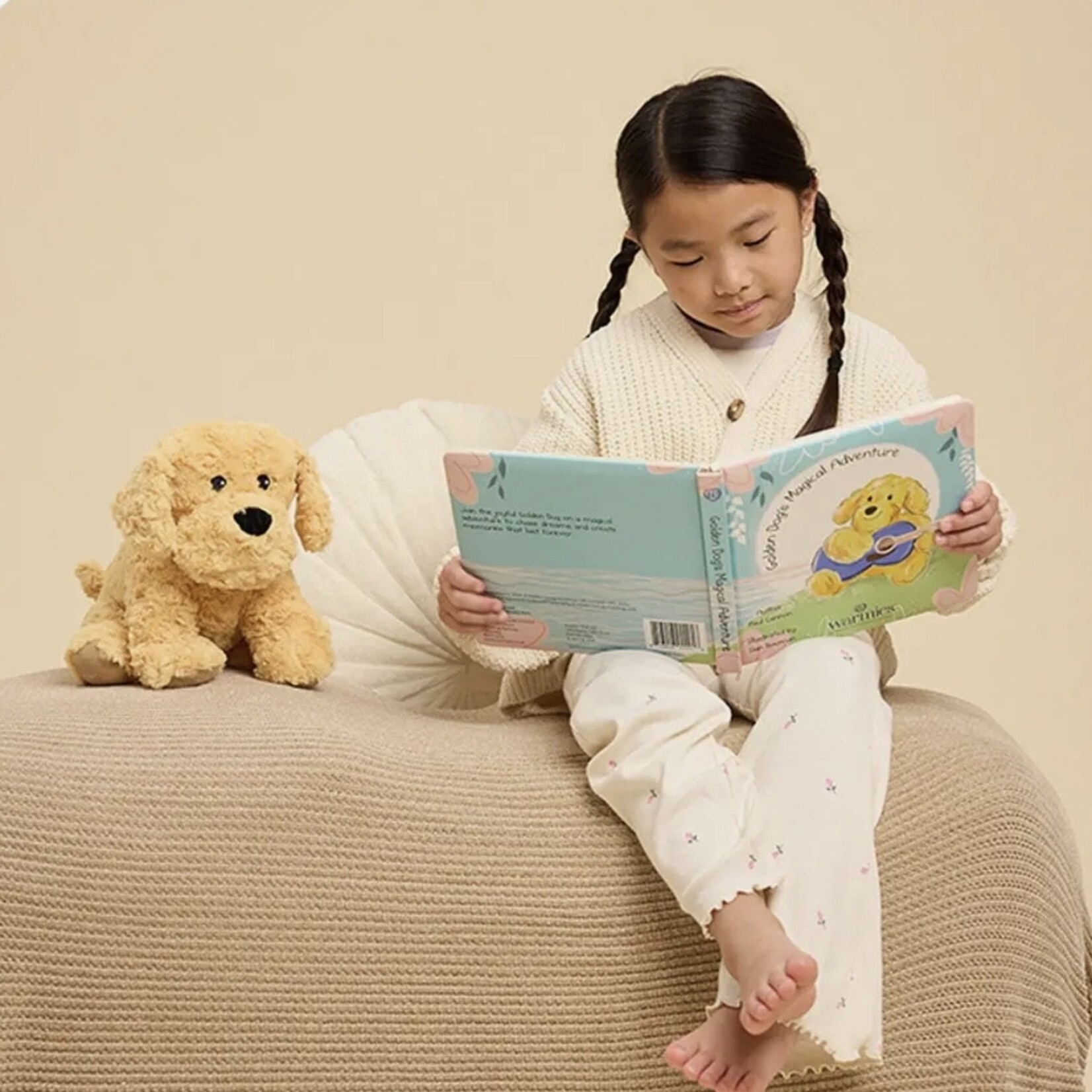 Warmies Golden Dog Board Book