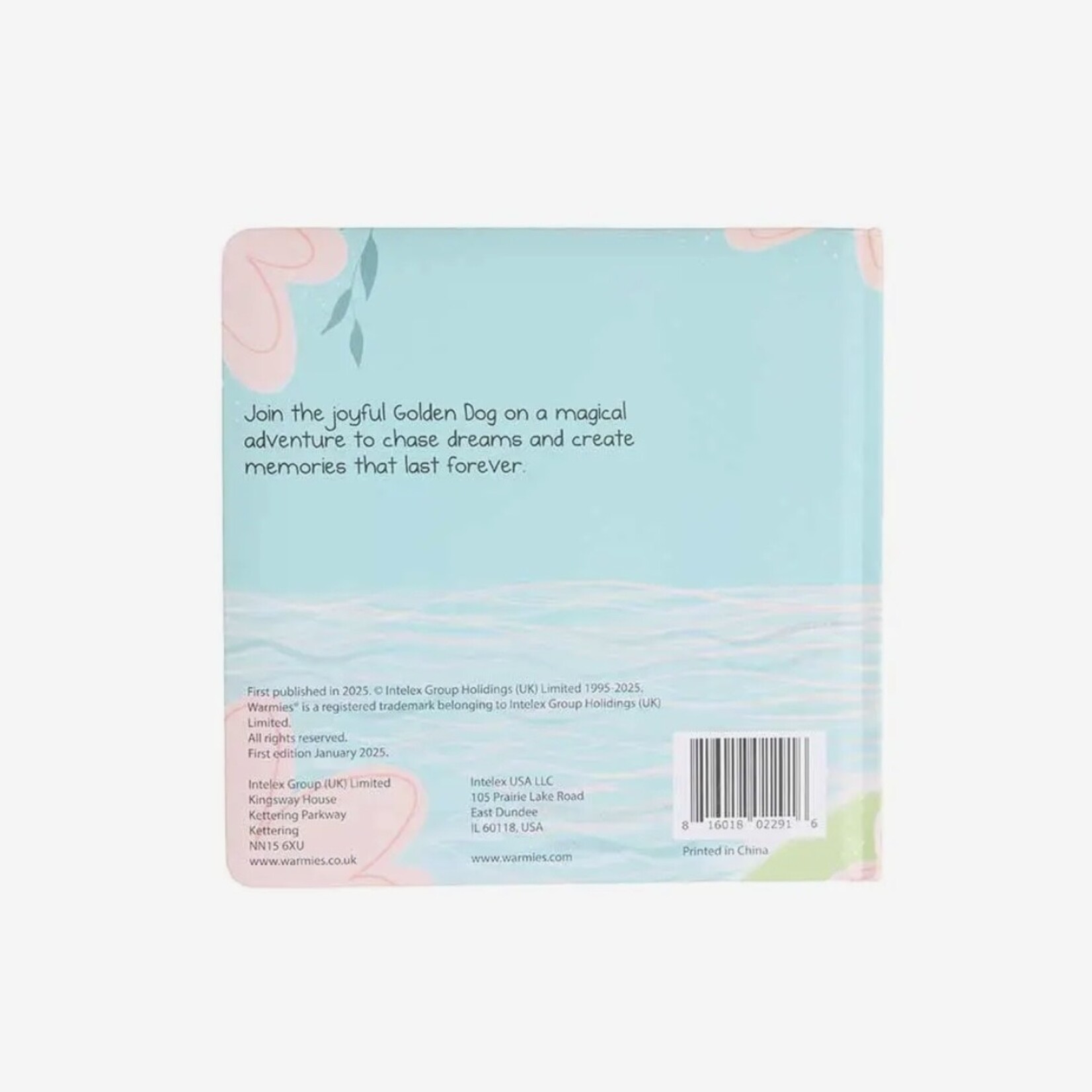 Warmies Golden Dog Board Book