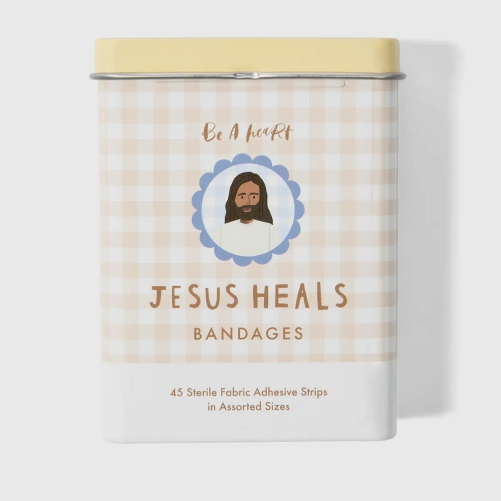 Jesus Heals Scalloped Bandages