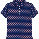 Meripex Old Glory Patriotic Polo