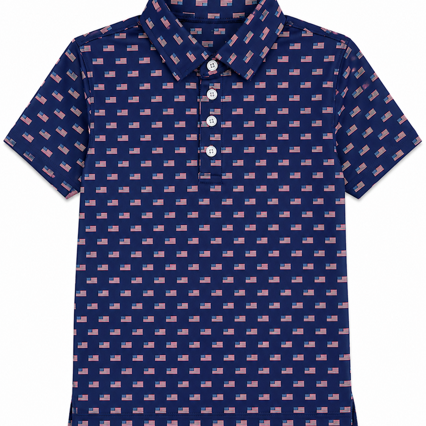 Meripex Old Glory Patriotic Polo
