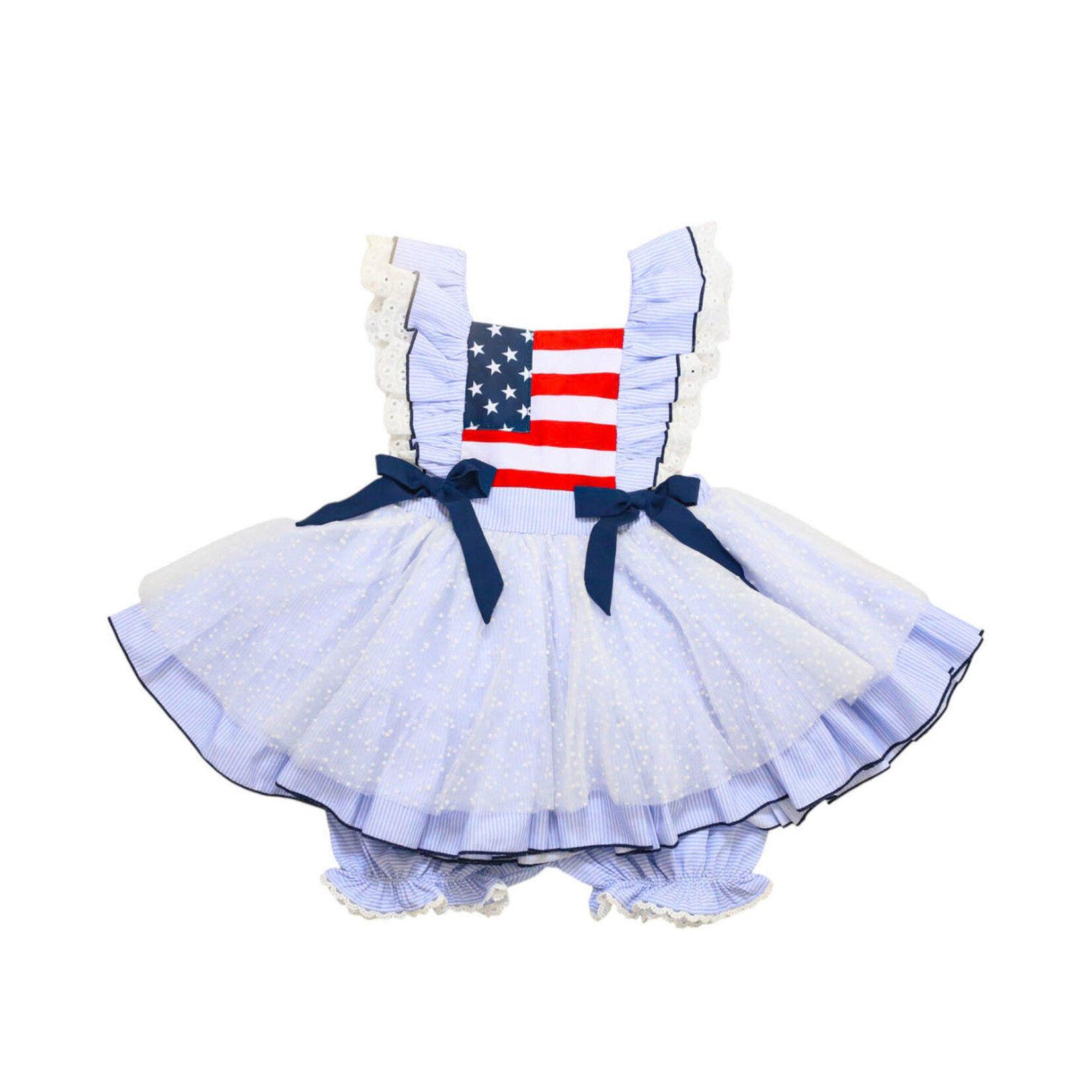 Be Girl Clothing Patriotic Sammy Bloomer Set